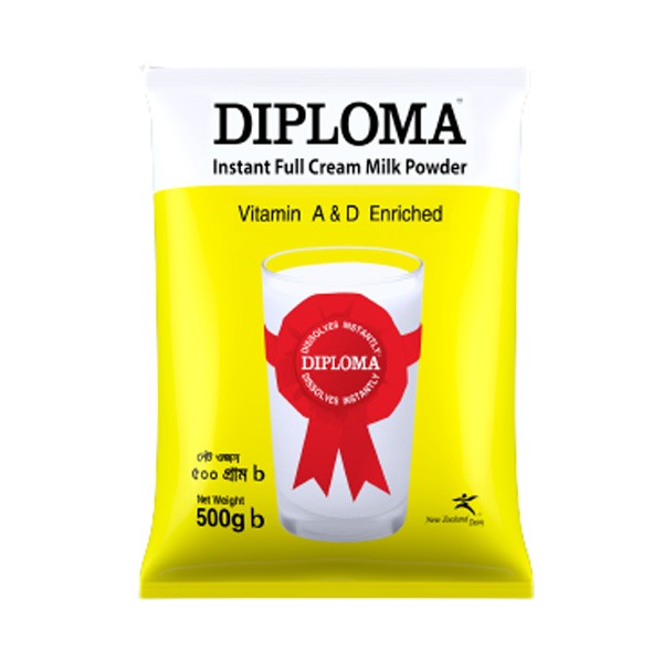 Diploma Instant Full Cream Milk Powder 500 gm
