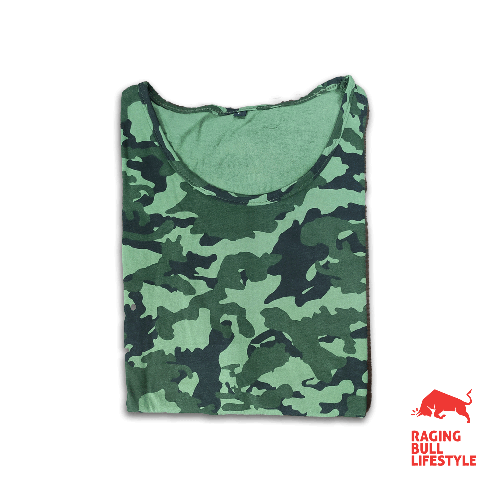 Quick Dry Muscle Camouflage Tank Tops