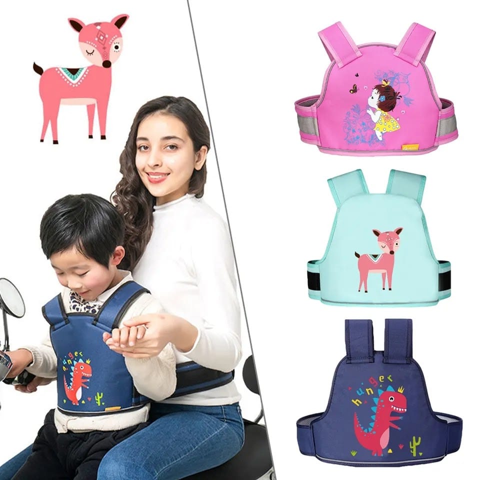 Baby Protection Belt For Bike (1-12Y) Baby Carrier Bag