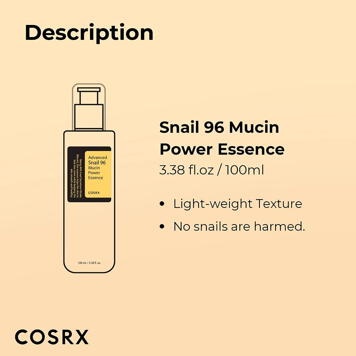 COSRX Advanced Snail 96 Mucin Power Essence (100ml)