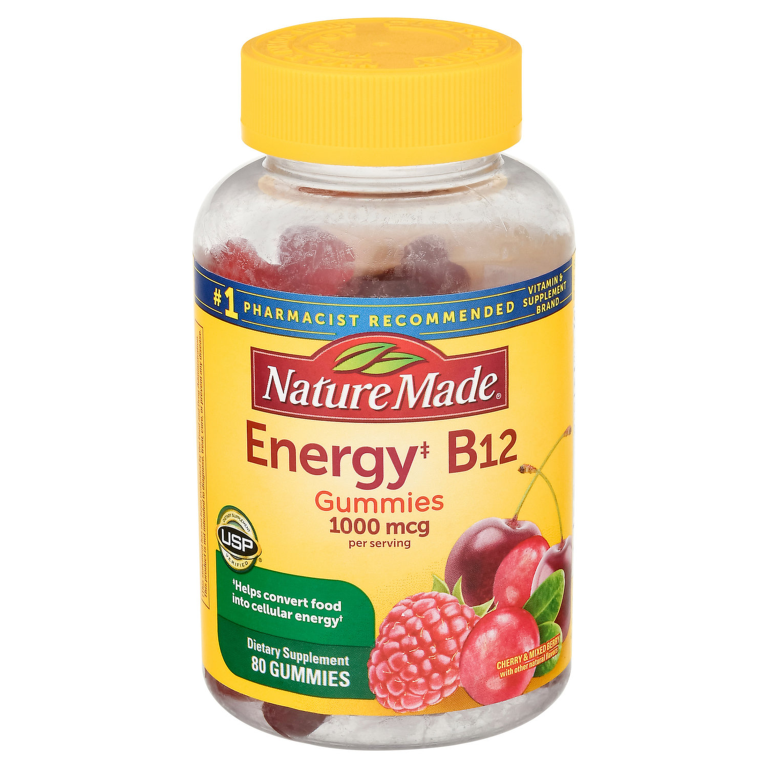 Nature Made Energy B12 1000 mcg Dietary Supplement