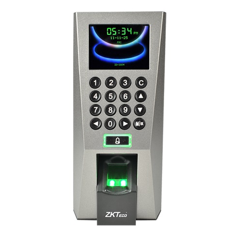 ZKTeco F18 Attendance and Access Control with Card Finger Print and Password