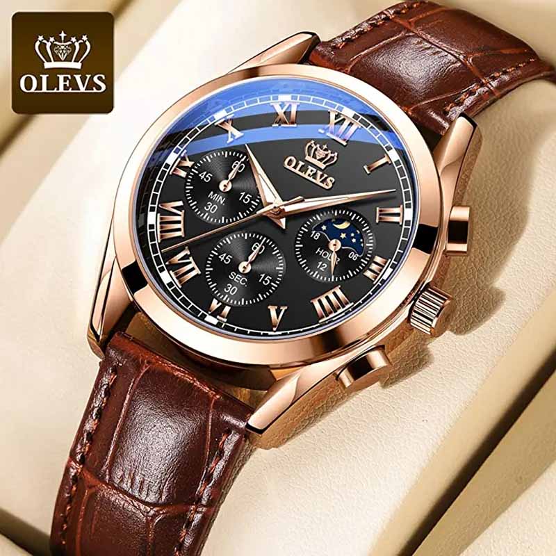 OLEVS 2871 Luxury Smart Fitness Wrist Watch