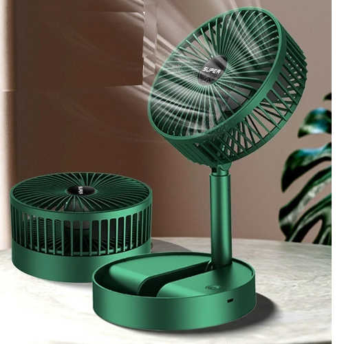 Super Rechargeable and Portable Mini Fan - Foldable ,  Extendable and Hanging Fan