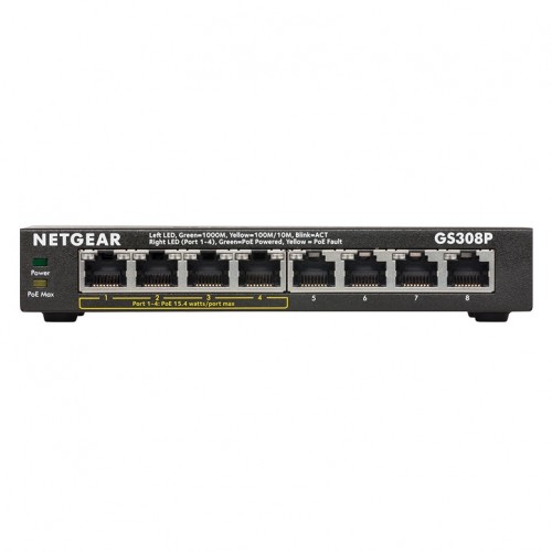 8-Port Gigabit (4-Port PoE) Unmanaged Desktop  Switch
