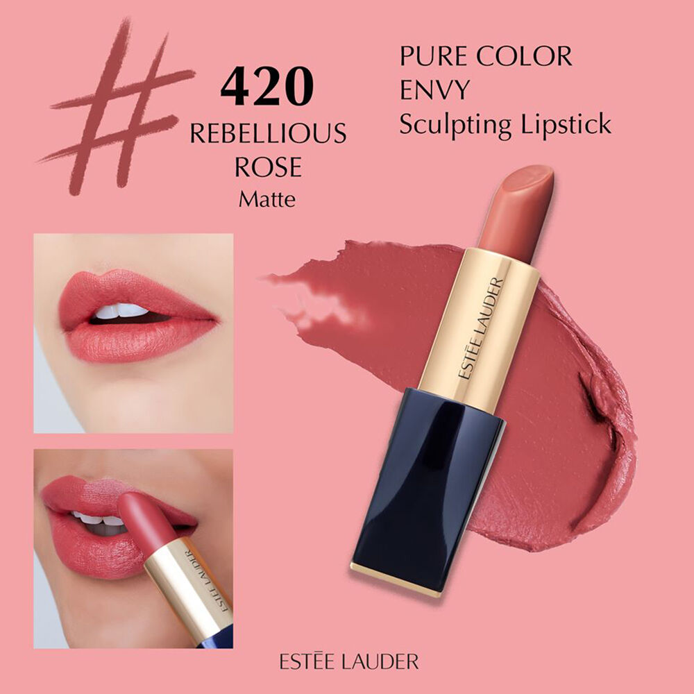 Estee Lauder Pure Color Envy Matte Sculpting Lipstick 420