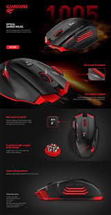 Havit GameNote HV-MS1005 USB 7 Key Fire Button Gaming Mouse Black