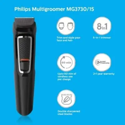 Philips MG3730 8-In-1 Beard & Hair Trimmer