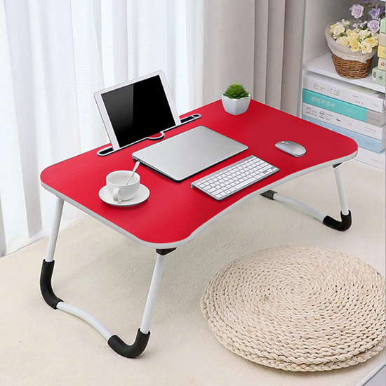 Foldable Laptop Table - Red